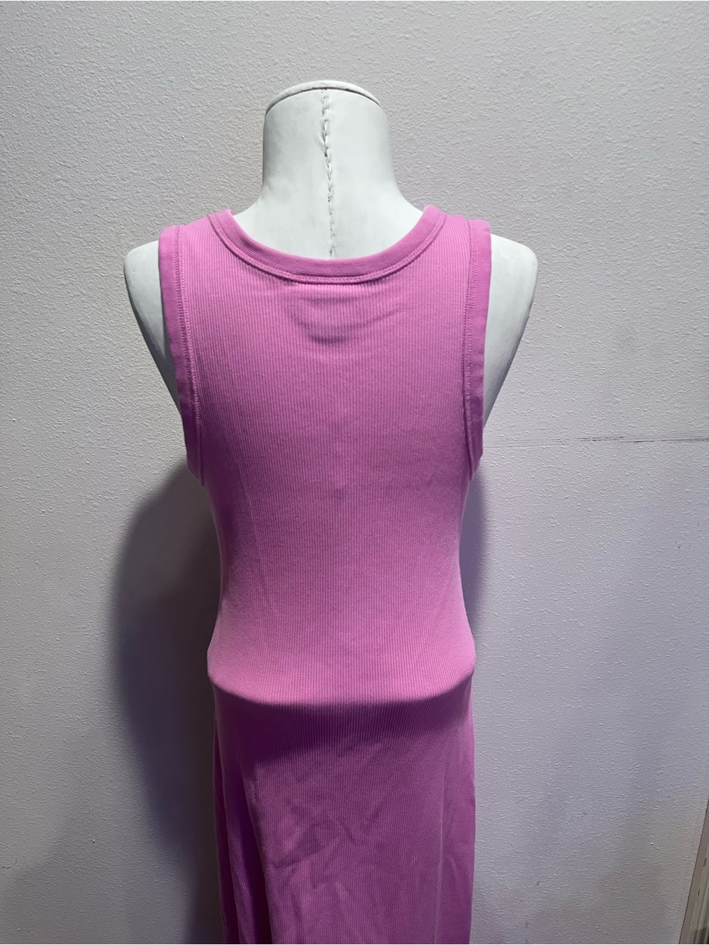 Universal Thread Pink Ribbed Maxi Dress - Picture 4 of 7